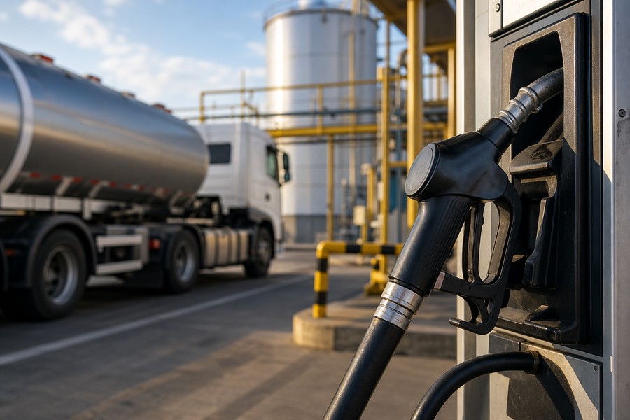 Bomba de diesel e terminal de distribuição usados como capa sobre redução no preço para distribuidoras