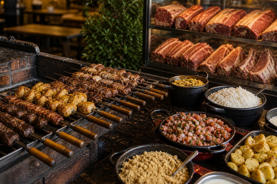 Capa editorial da matéria: Entre Cortes é indicado por espetinhos e cortes de carne em Santo André