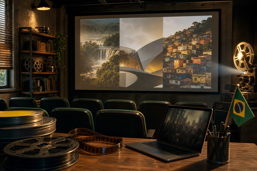 Capa editorial da matéria: Tela Brasil reúne filmes nacionais gratuitos e reacende debate sobre diversidade no streaming